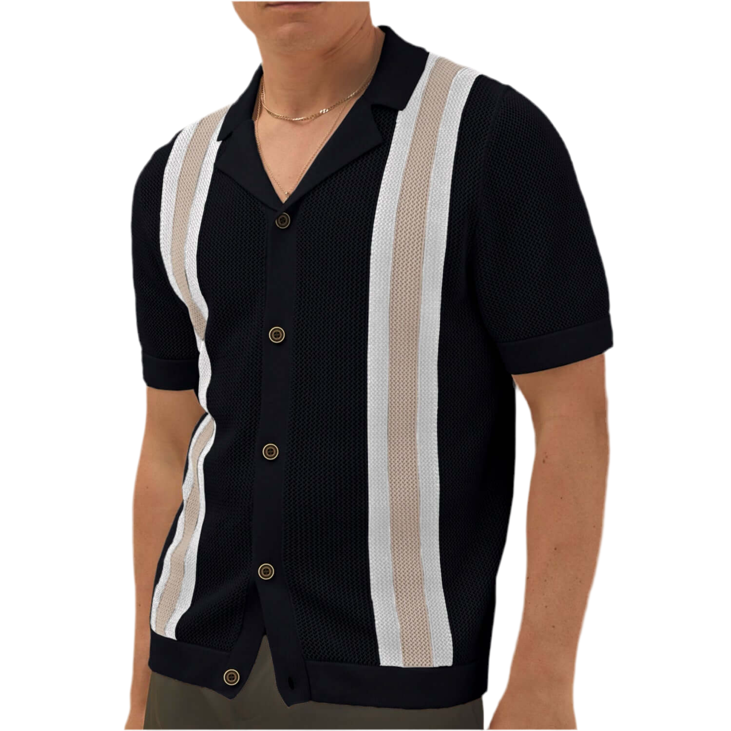 Men’s Short Sleeve Cardigan