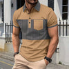 Striped Polo Stitch Tee