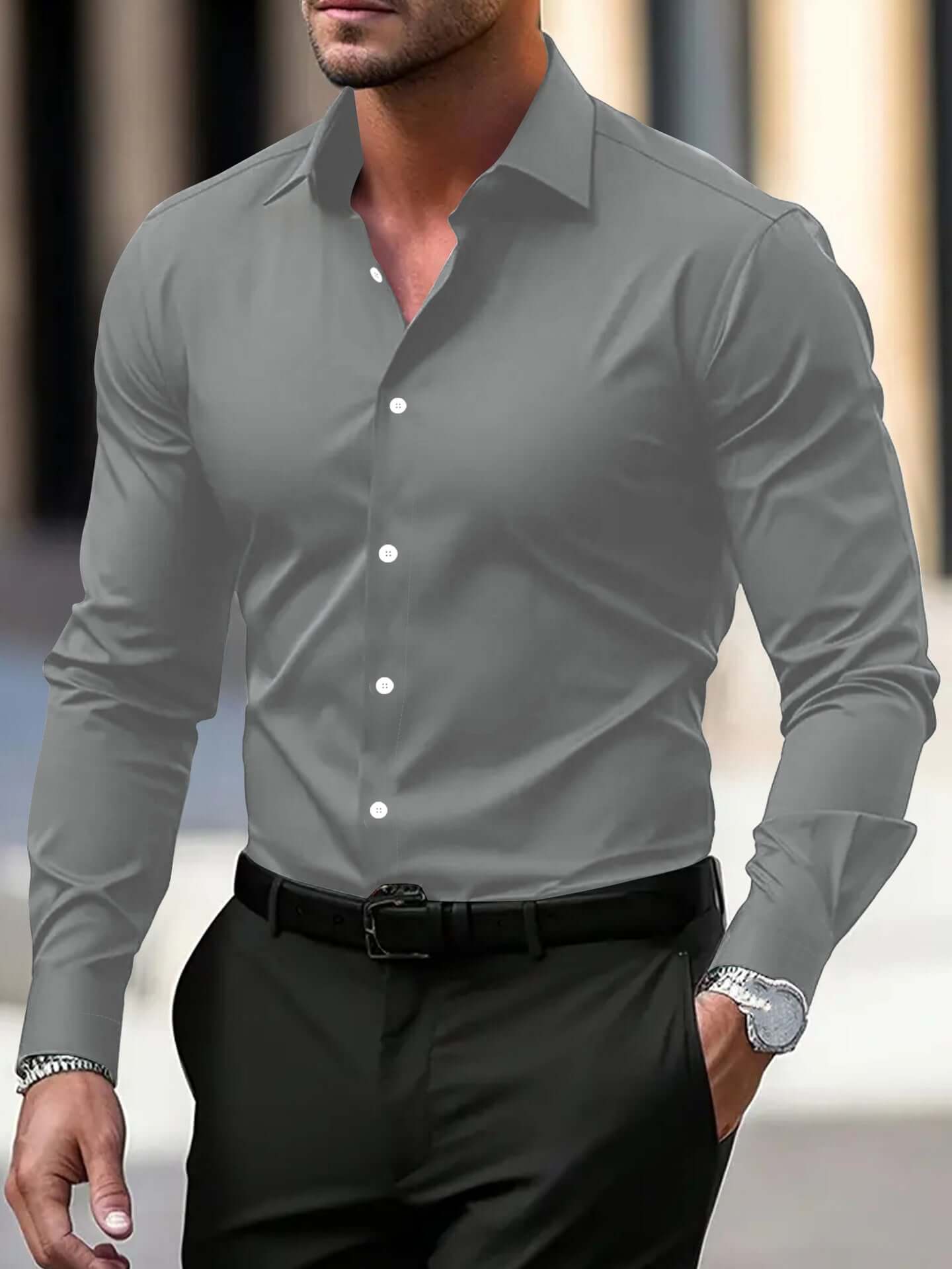 <p>Thoughtfully composed with an editorial sensibility, this piece embodies understated luxury through texture, movement, and presence. It transitions seamlessly through the day with confidence and quiet sophistication.</p>