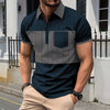 Striped Polo Stitch Tee