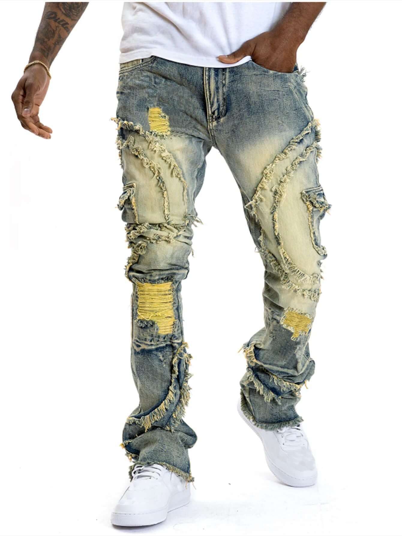 Flared Stretch Jeans