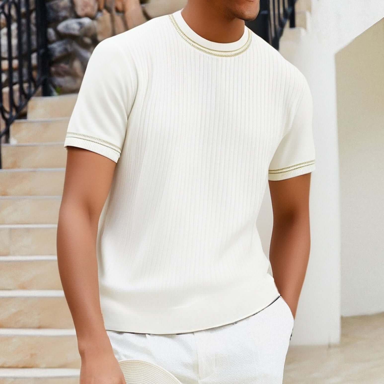 <p>Thoughtfully composed with an editorial sensibility, this piece embodies understated luxury through texture, movement, and presence. It transitions seamlessly through the day with confidence and quiet sophistication.</p>