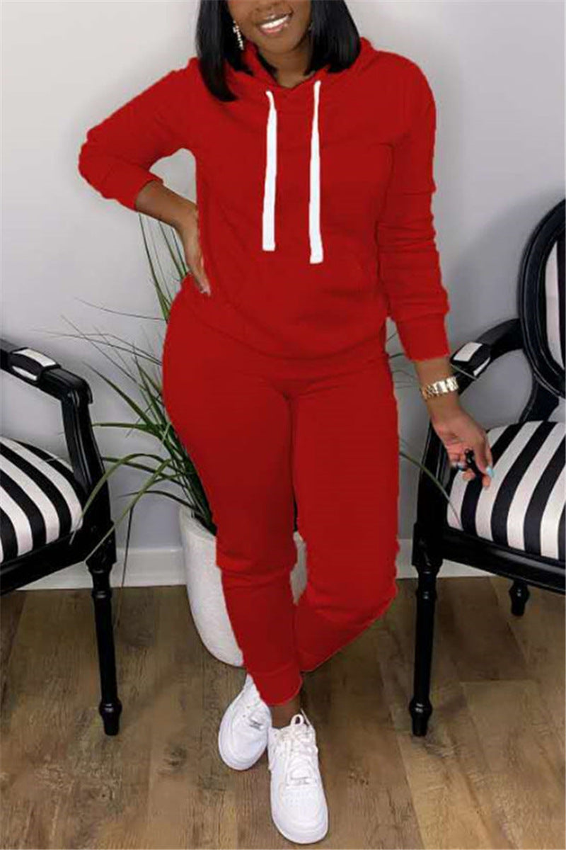 Fur-Lined Hooded Sweater