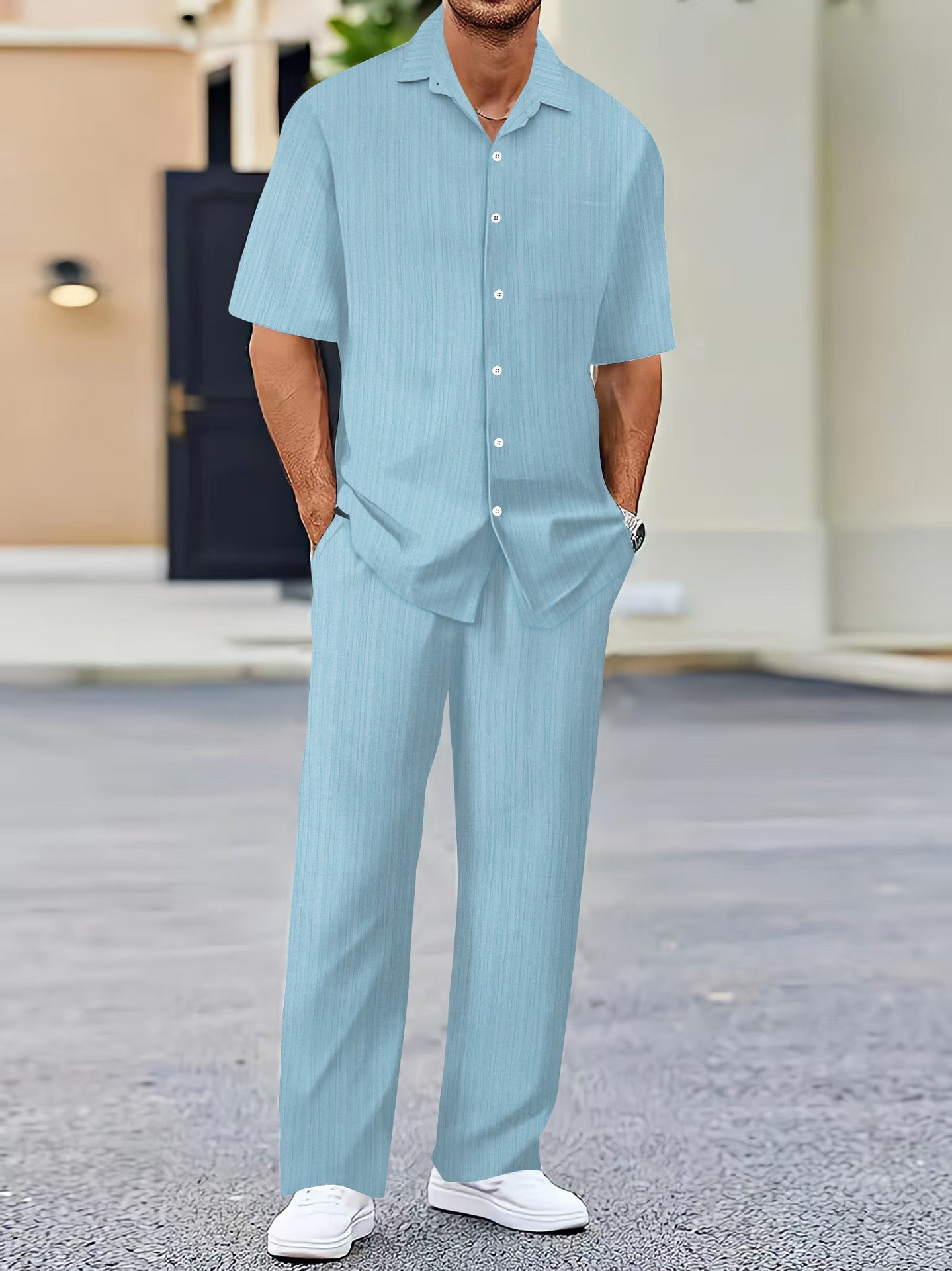 <p>Thoughtfully composed with an editorial sensibility, this piece embodies understated luxury through texture, movement, and presence. It transitions seamlessly through the day with confidence and quiet sophistication.</p>