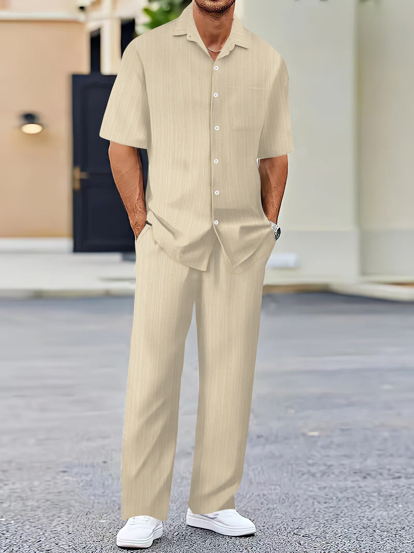 <p>Thoughtfully composed with an editorial sensibility, this piece embodies understated luxury through texture, movement, and presence. It transitions seamlessly through the day with confidence and quiet sophistication.</p>