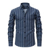Digital Print Stripe Shirt