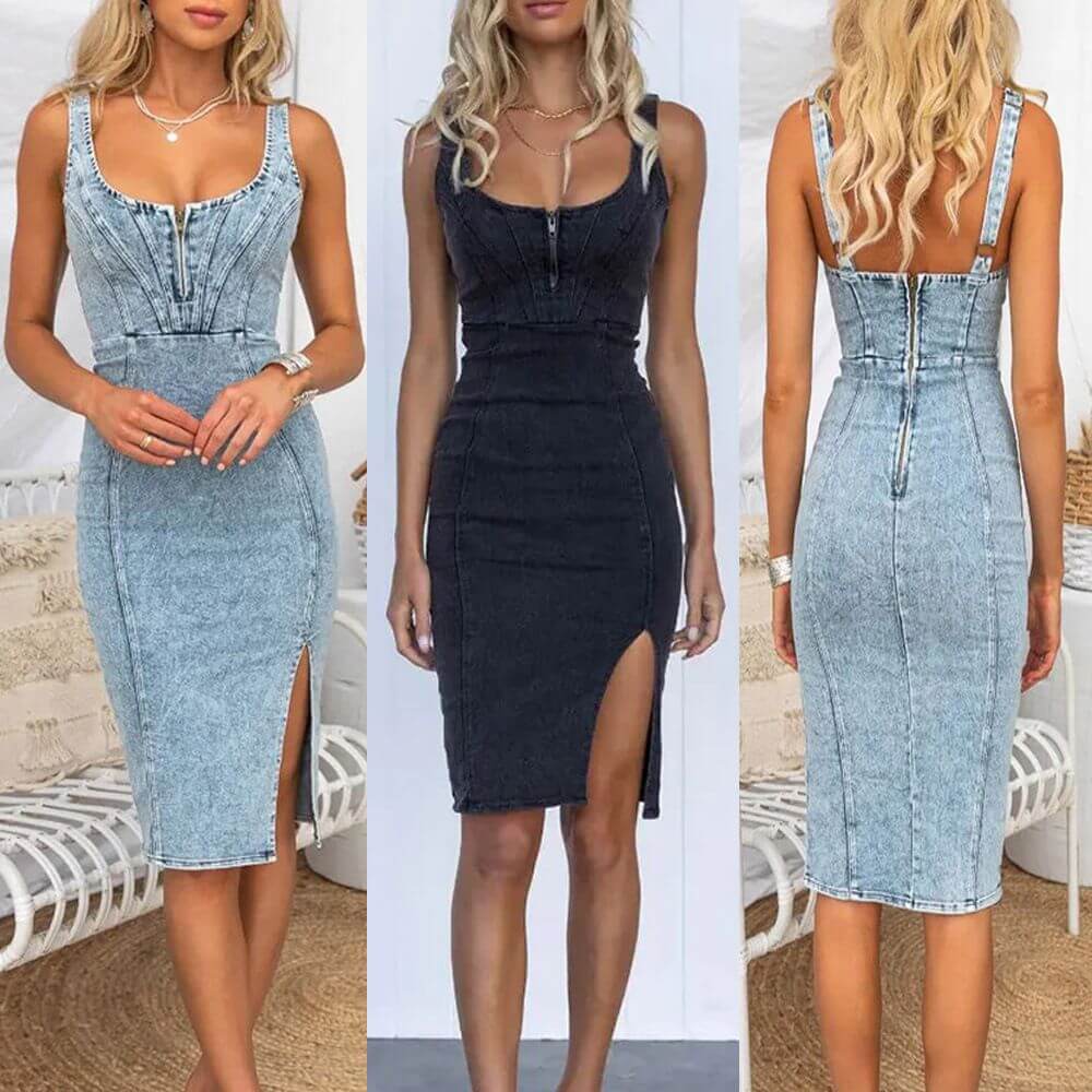 <p>Cut with fluid elegance, this silhouette glides through the evening with quiet confidence and an unmistakable sense of allure. Every movement reveals a refined presence that lingers long after the moment has passed.</p>