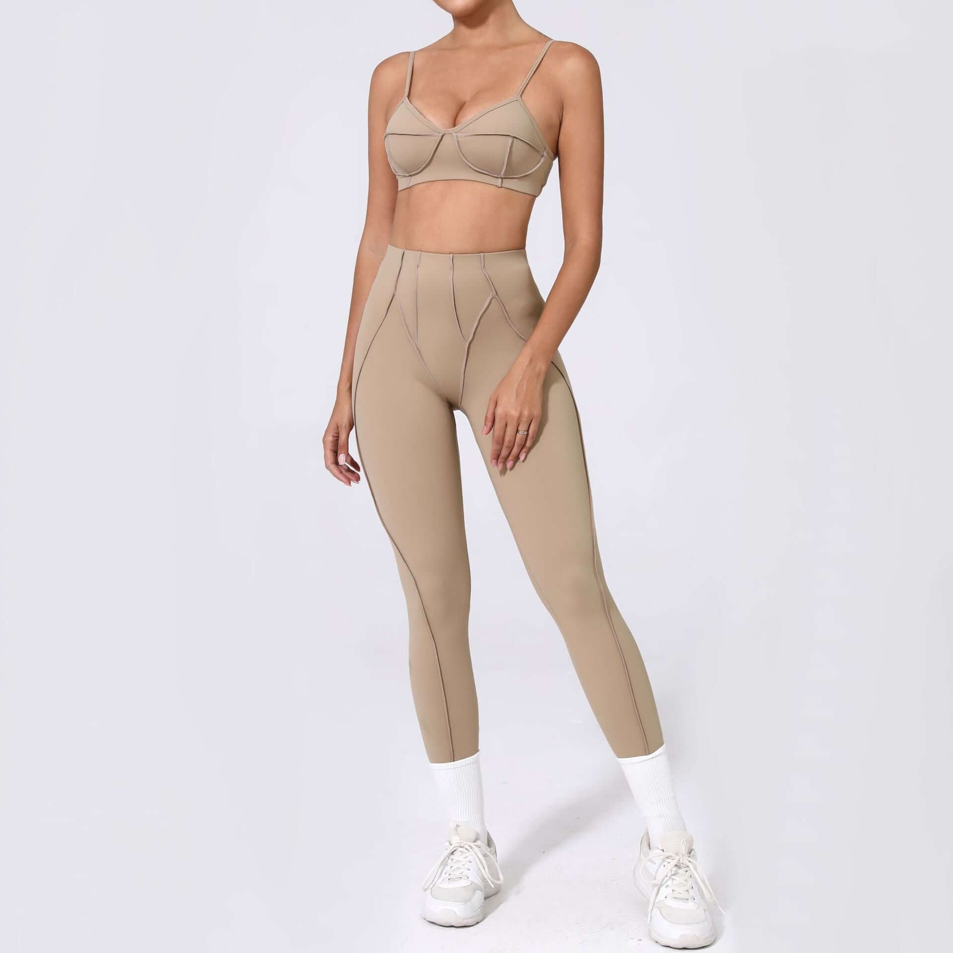 Brushed Body-Hugging Suit