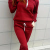 Fur-Lined Hooded Sweater