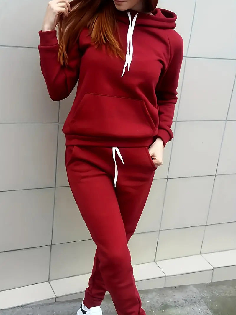 Fur-Lined Hooded Sweater