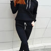 Fur-Lined Hooded Sweater