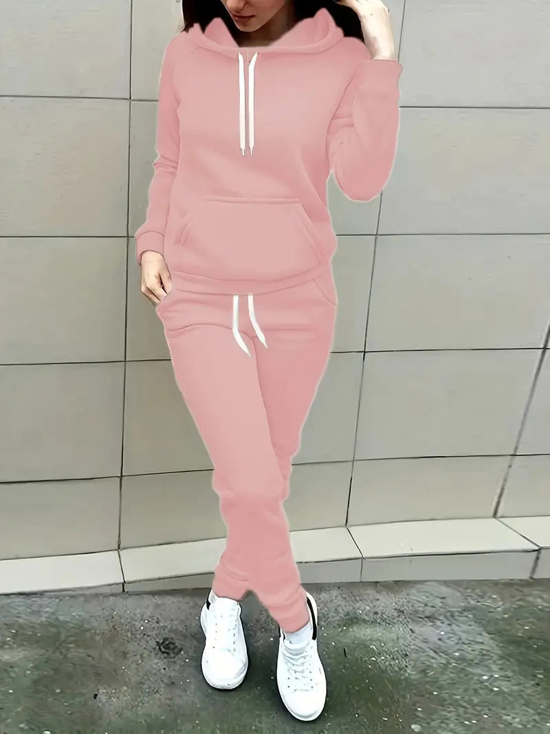 Fur-Lined Hooded Sweater