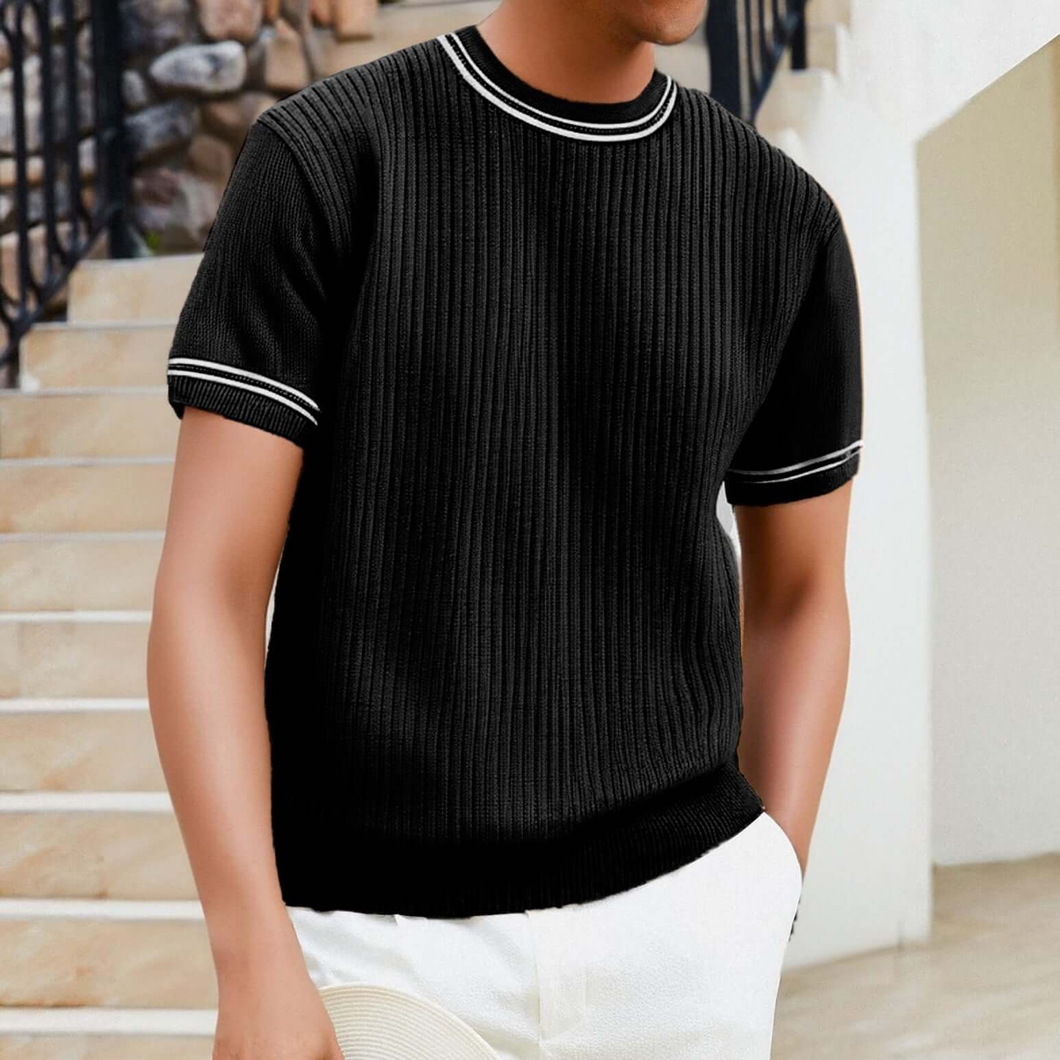 <p>Thoughtfully composed with an editorial sensibility, this piece embodies understated luxury through texture, movement, and presence. It transitions seamlessly through the day with confidence and quiet sophistication.</p>
