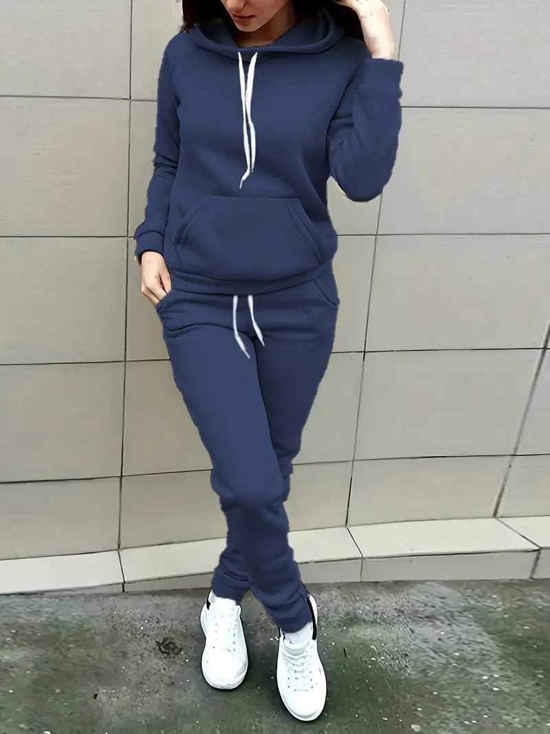 Fur-Lined Hooded Sweater