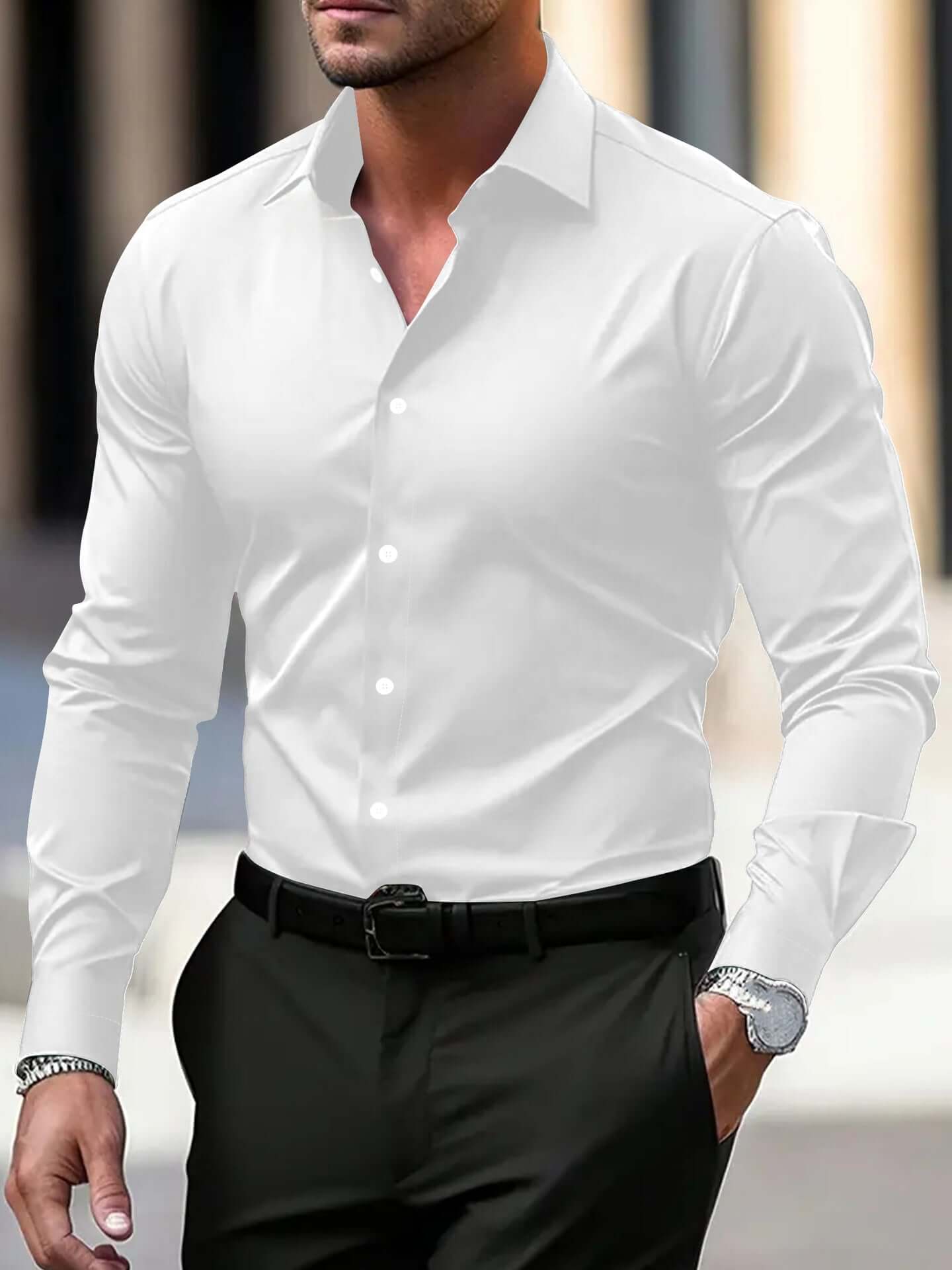 <p>Thoughtfully composed with an editorial sensibility, this piece embodies understated luxury through texture, movement, and presence. It transitions seamlessly through the day with confidence and quiet sophistication.</p>