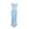 Slim Fit Suspender Skirt