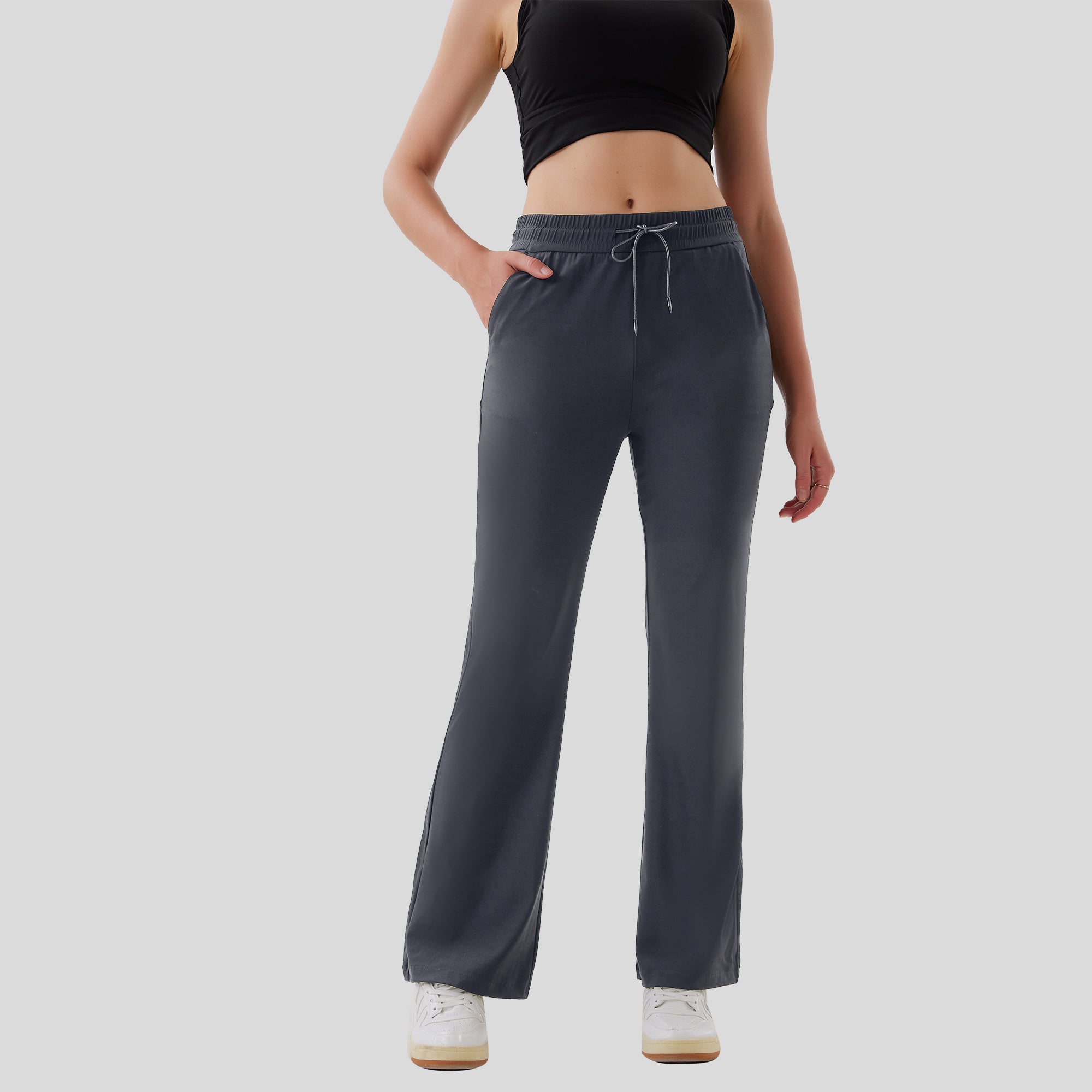 Women's Pull Rope Flared Pants – Trendy & Comfortable Bottoms