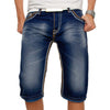 White Casual Denim Pants