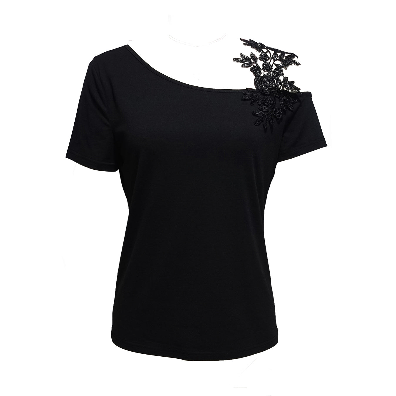 Collar Off Shoulder Elegant