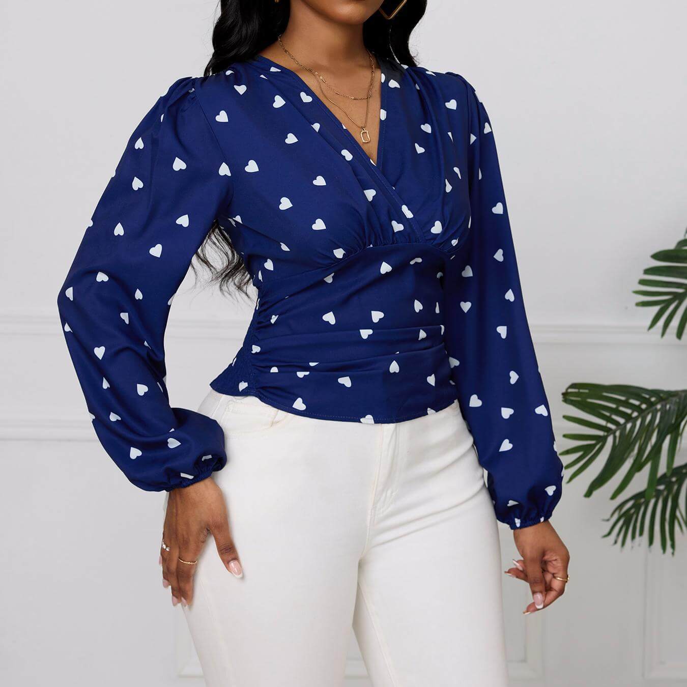 Casual Printed Shirt Top
