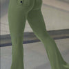 Yoga Fitness Flared Pants With Pockets