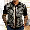 Men’s Casual Jacquard Sweater