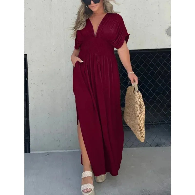<p>Cut with fluid elegance, this silhouette glides through the evening with quiet confidence and an unmistakable sense of allure. Every movement reveals a refined presence that lingers long after the moment has passed.</p>