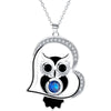 Black Element Design Owl Necklace