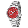 Men Watch Waterproof Stainless Steel Watch For Men Analog Chronograph Fashion Watch, Easy Read Men Dress Watch Luminous Watch Elegant Gift