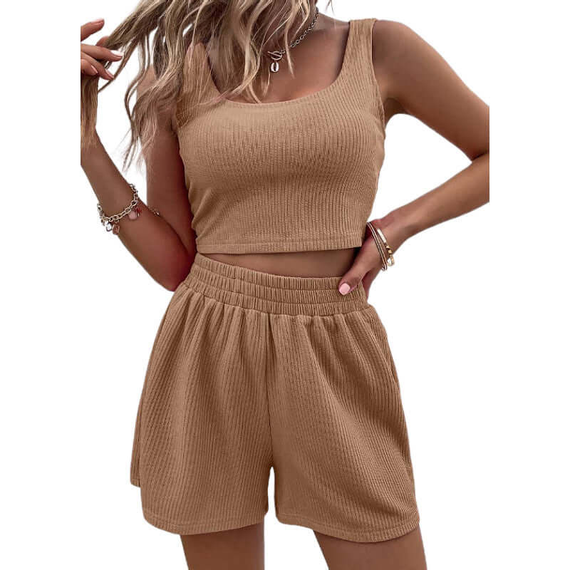 Sweet Knit Vest & Shorts