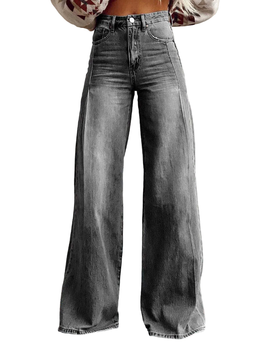 Wide Leg High Waist Pants