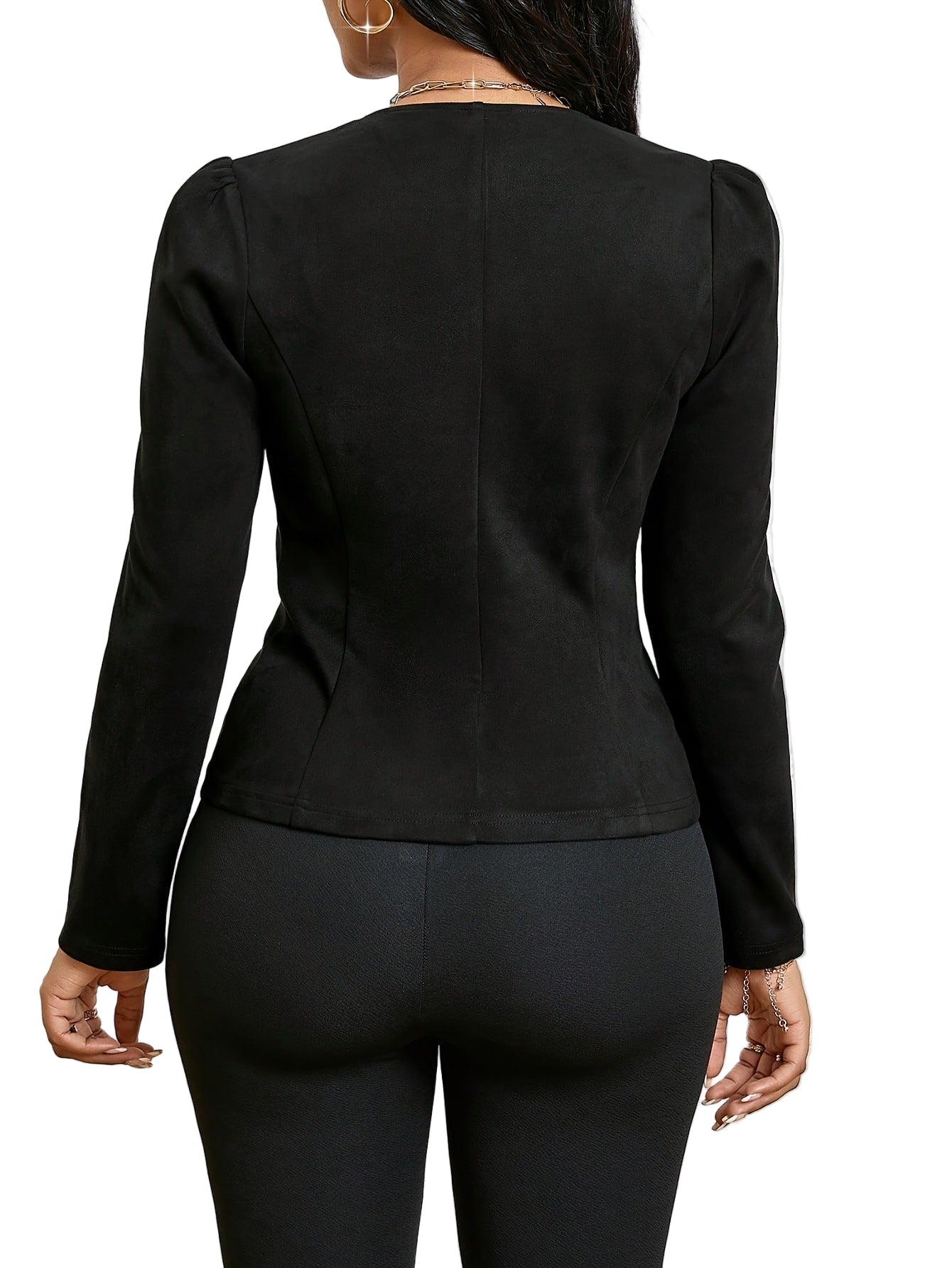 <p>Thoughtfully composed with an editorial sensibility, this piece embodies understated luxury through texture, movement, and presence. It transitions seamlessly through the day with confidence and quiet sophistication.</p>