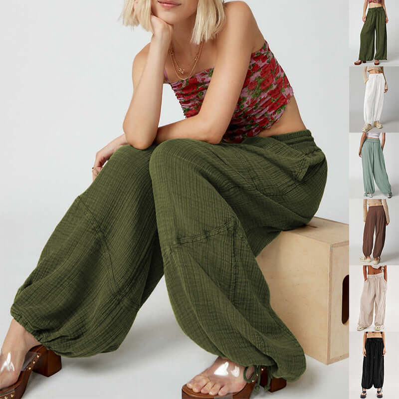 Loose Wide Leg Pants