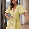 Sweet Waist Trimming Dress
