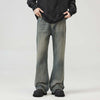 Retro Washed Bootcut Jeans