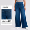High Waist Straight Cat Beard Horse Riding Yoga Jeans