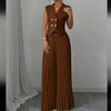 Sleeveless Vest & Pants Set