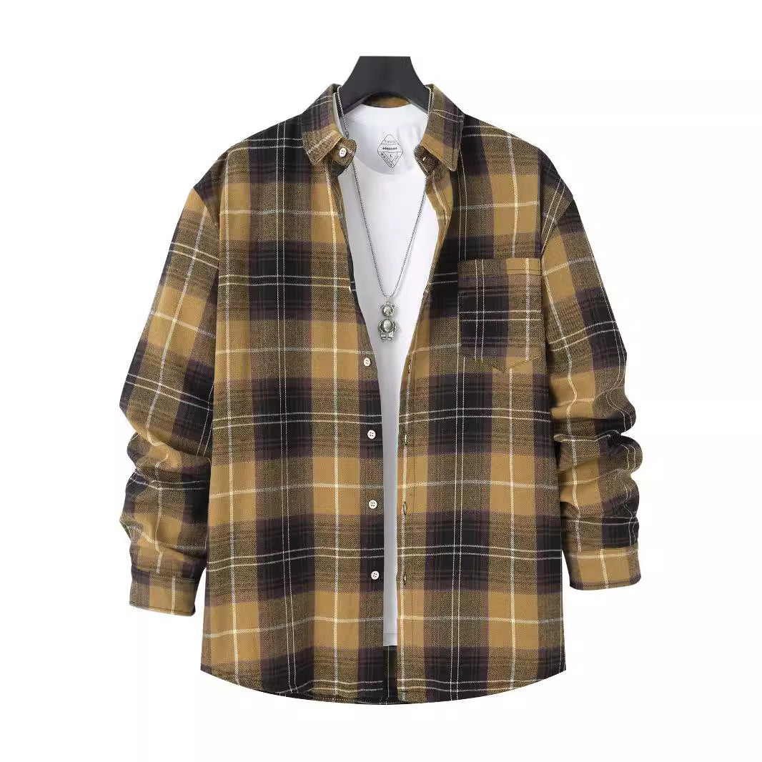 Young Men's Casual Shirt – Fresh & Relaxed Everyday Style