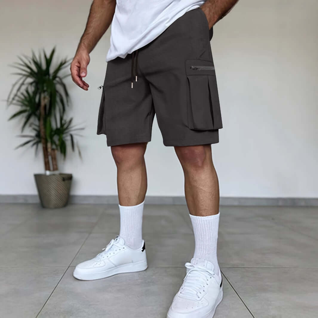 Multi-Pocket Work Shorts