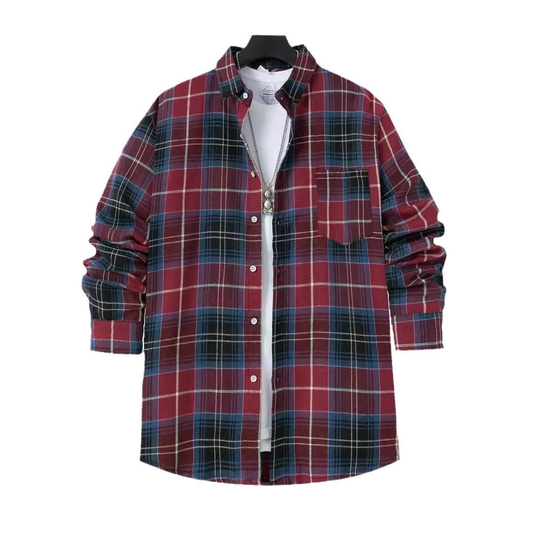 Young Men's Casual Shirt – Fresh & Relaxed Everyday Style