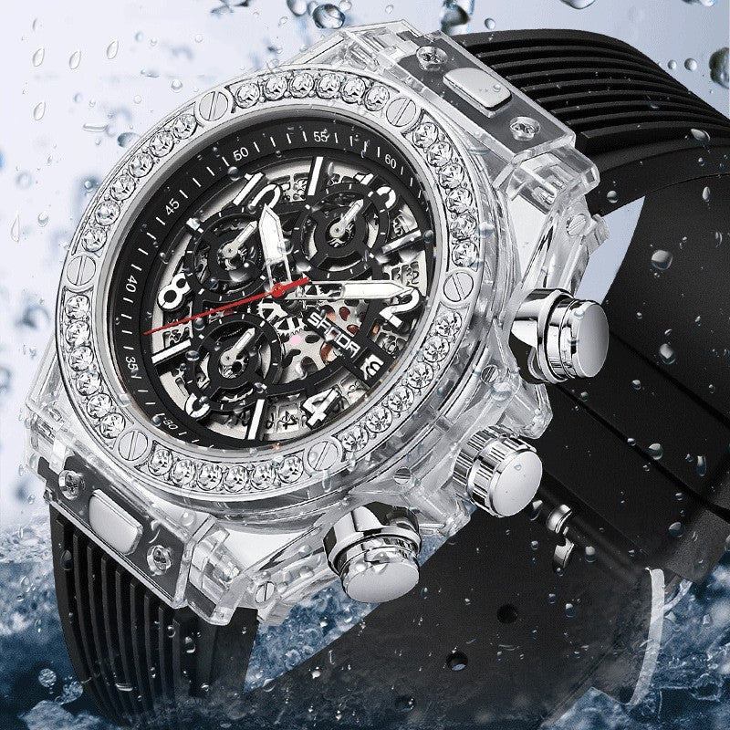 <p>A luminous expression of modern refinement, designed to catch the light with subtle elegance. Its quiet radiance lends a sense of occasion to even the most understated ensemble.</p>