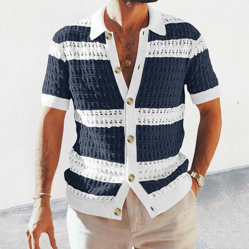 Luxury Knit Polo Shirt