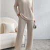 Top And Casual Straight Pants