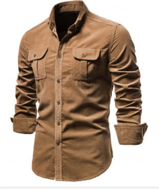 Men’s Blue Long Sleeve Shirt