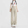 High Waist Straight Jeans