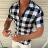 Plaid Zip Short Sleeve